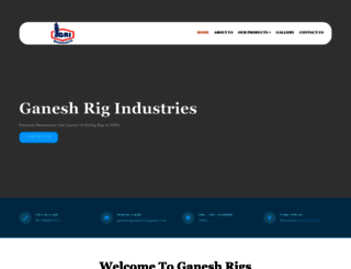 ganeshrigindustries.com screenshot