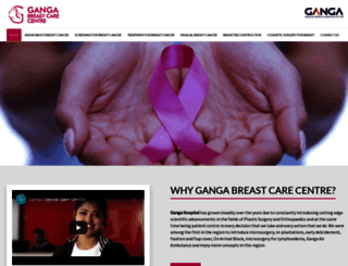 gangabreastcare.com screenshot