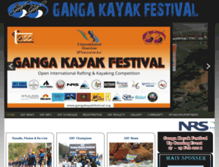 gangakayakfestival.org screenshot