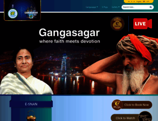 gangasagar.in screenshot
