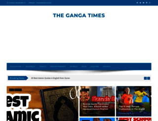 gangatimes.com screenshot