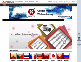 gangtaijewelry.en.alibaba.com screenshot
