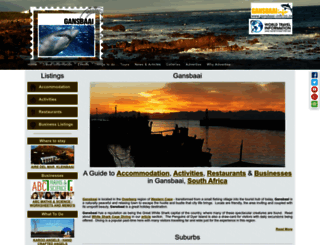 gansbaai-info.co.za screenshot