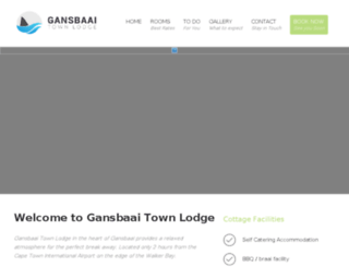 gansbaaitownlodge.com screenshot
