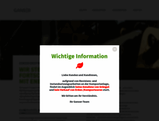 ganser-gruppe.de screenshot