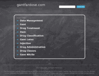 gantfardose.com screenshot