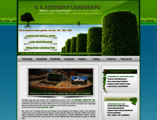 ganthonylandscape.com screenshot