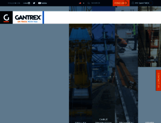 gantrex.com screenshot