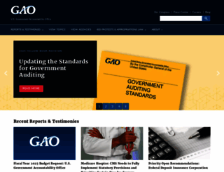 gao.gov screenshot