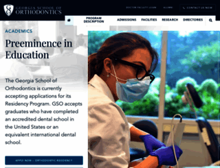 gaorthodontics.org screenshot