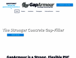 gaparmour.com screenshot