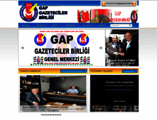 gapgazetecilerbirligi.com screenshot