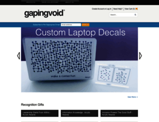 gapingvoidart.com screenshot