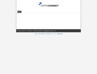 gappsconnect.co.uk screenshot