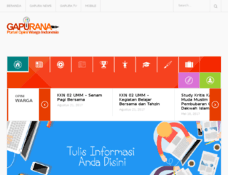 gapurana.gapuraindonesia.com screenshot