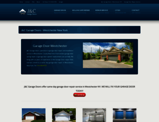 garage-doors-westchester-ny.com screenshot