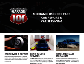 garage101.com.au screenshot
