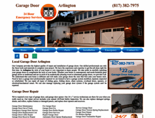 garagedoor-arlington.com screenshot