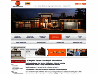garagedoor4less.com screenshot