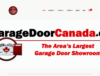 garagedoorcanada.ca screenshot
