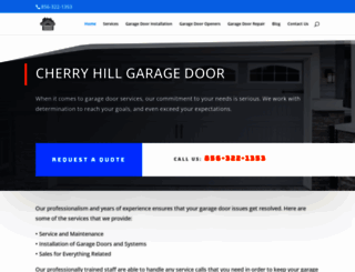 garagedoorcherryhill.net screenshot