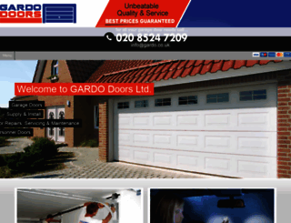 garagedoorcompany.co.uk screenshot