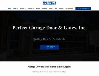 garagedoorgates.com screenshot