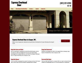 garagedoorrepaircasperwy.com screenshot