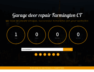 garagedoorrepairfarmingtonct.com screenshot