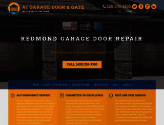 garagedoorrepairredmond.pro screenshot