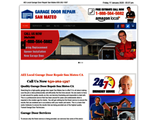 garagedoorrepairsanmateocal.com screenshot