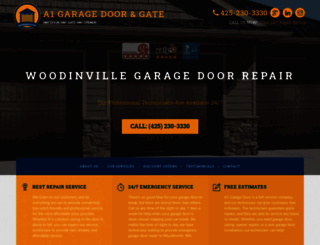 garagedoorrepairwoodinville.pro screenshot
