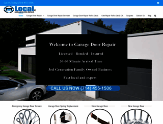 garagedoorrepairyorbalinda-ca.com screenshot