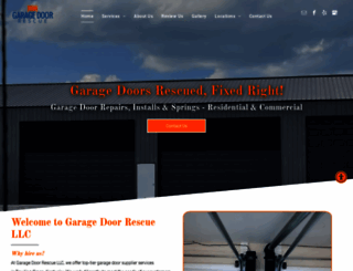 garagedoorrescueky.com screenshot