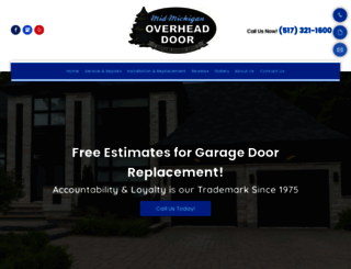 garagedoors-mi.com screenshot