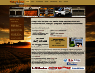 garagedoorsandmor.com screenshot