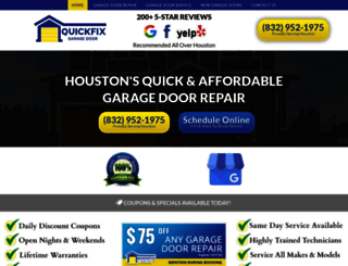 garagedoorservicespecialist.com screenshot