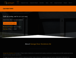 garagedoorsolutionsltd.co.uk screenshot