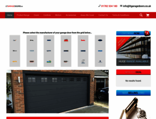 garagedoorspares.net screenshot