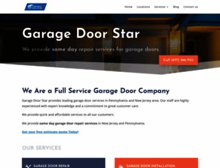 garagedoorstar.com screenshot