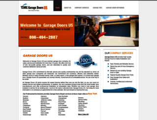 garagedoorsus.com screenshot