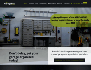 garageflex.com.au screenshot