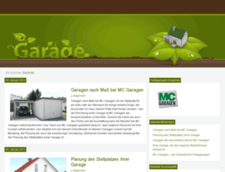 garagen-nachrichten.de screenshot