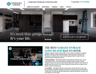 garagestoragelongisland.com screenshot