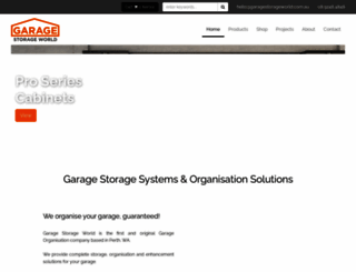 garagestorageworld.com.au screenshot