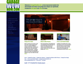 garagewownow.com screenshot