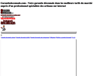 garantiedecennale.com screenshot