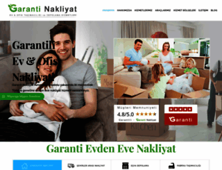 garantinakliyat.com.tr screenshot