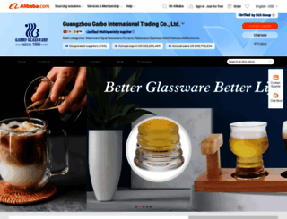 garboglassware.en.alibaba.com screenshot