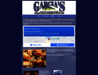garciasseafoodgrill.com screenshot